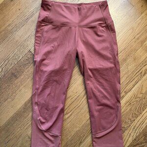 Pink Athletic Capri Pants